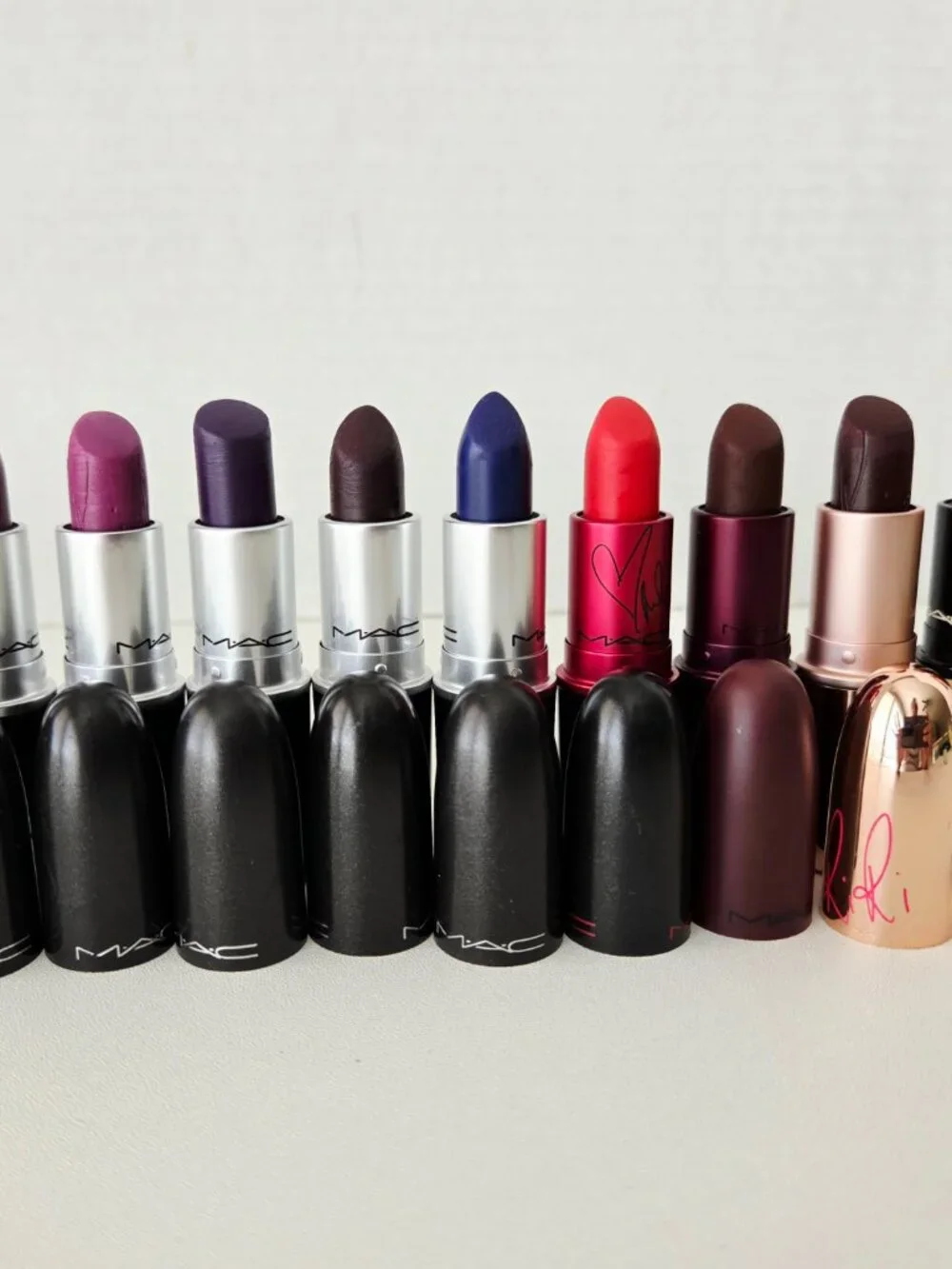 MAC Cosmetics Limited Edition Lipsticks Discontinued Collectors Lot of 11